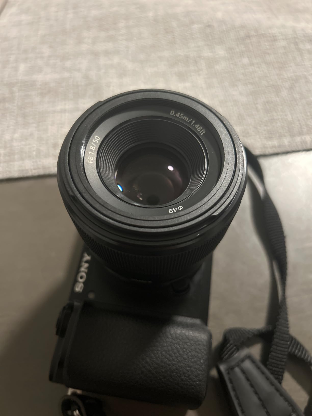 Sony - FE 50mm F1.8 Standard Lens (SEL50F18F), Black customer photo 1