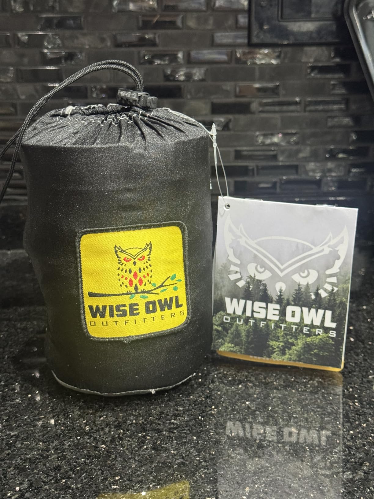 Wise Owl Outfitters Camping Hammock – 500lbs Portable Hammock with Tree Straps - Travel, Backpacking, Hiking, Outdoors Camping Gear - Single or Double - Customer Photo 2