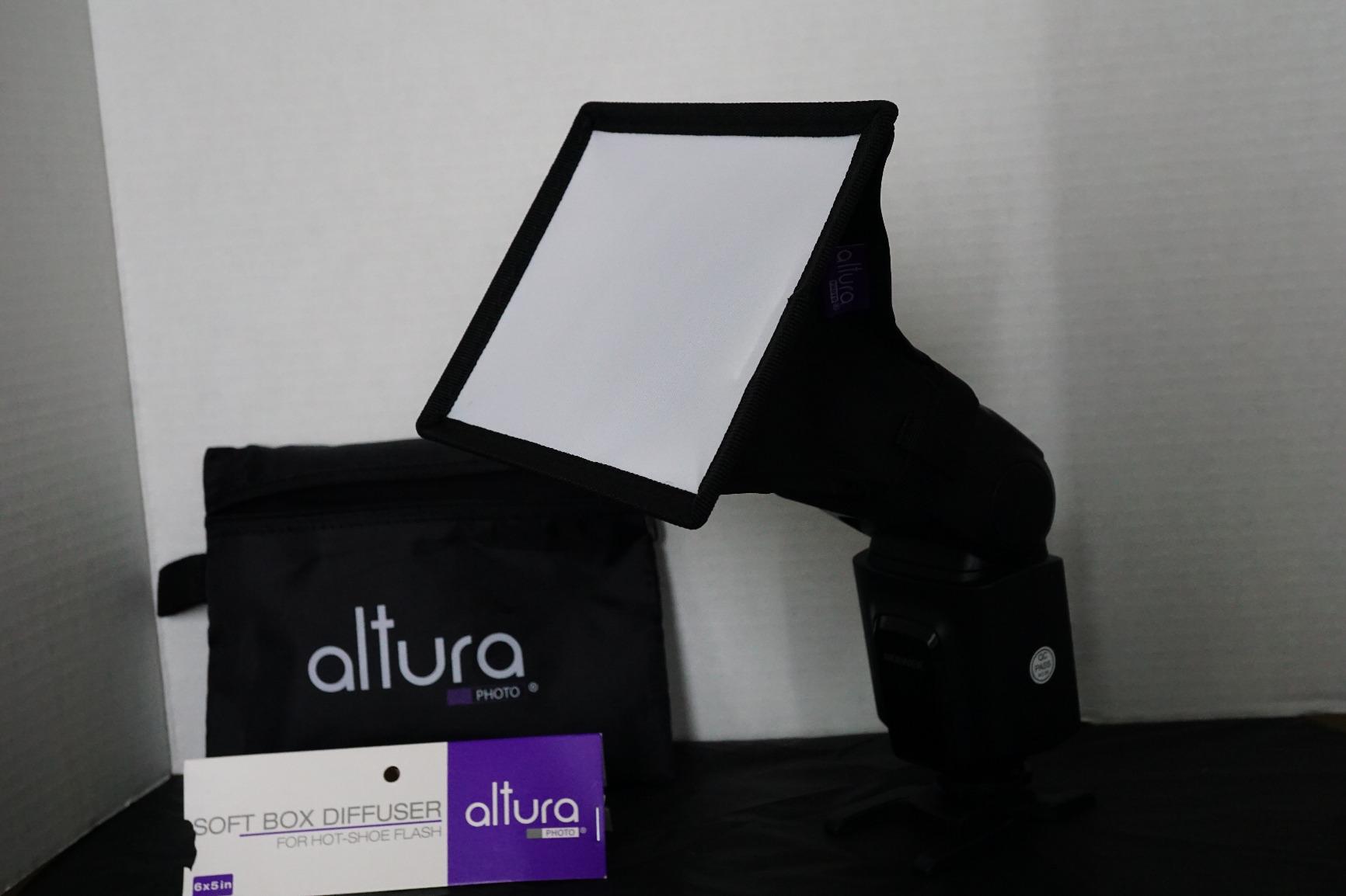 Altura Photo Flash Diffuser Light Softbox 6x5 (Universal, Collapsible with Storage Pouch) for Canon, Yongnuo and Nikon Speedlight customer photo 2