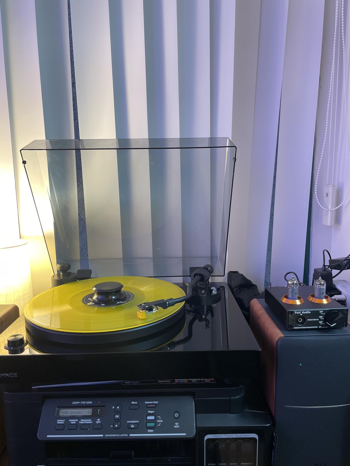 Fluance RT80 Classic High Fidelity Vinyl Turntable Record Player with Audio Technica AT91 Cartridge, Belt Drive, Built-in Preamp, Adjustable Counterweight, Solid Wood Plinth - Piano Black - Customer Photo 1