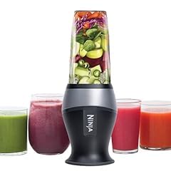 Ninja Fit Compact Personal Blender, Portable Blender for Smoothies, Shakes, Food Prep, and Frozen Blending, 700-Watt Base, (2) 16-oz. Cups and Spout Lids, Black QB3001SS - Customer Photo 3