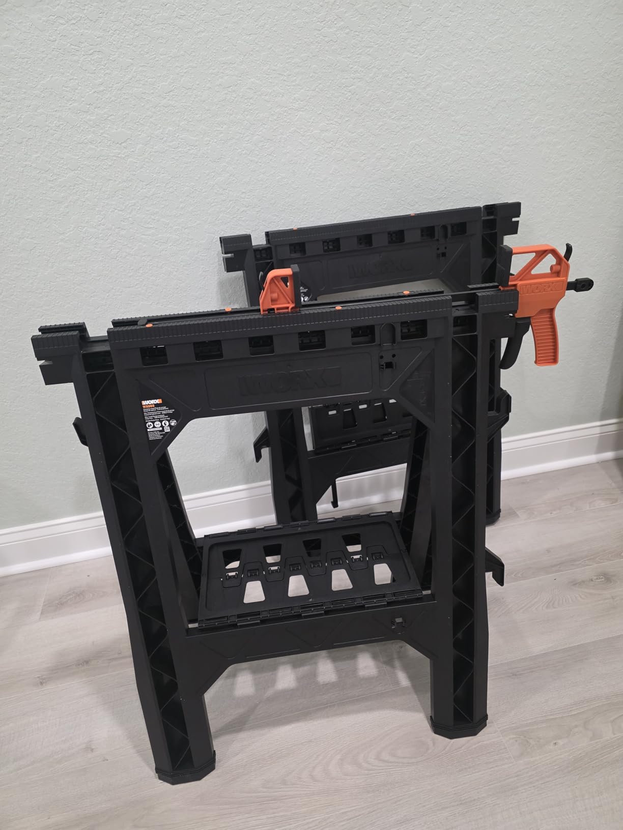 WORX Portable Folding Workbench, 2-in-1 Pegasus Table & Sawhorse, WX051 | 31