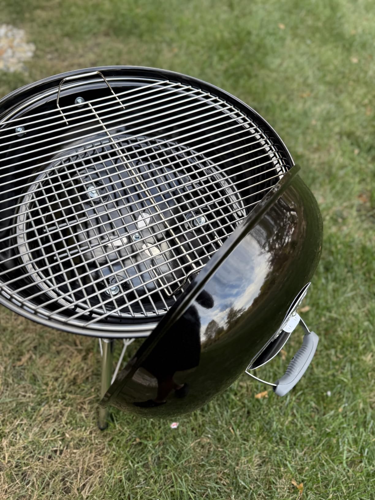 Weber Jumbo Joe Premium Charcoal Grill for Outdoor Cooking and BBQ, 22-Inch, Black - Customer Photo 2