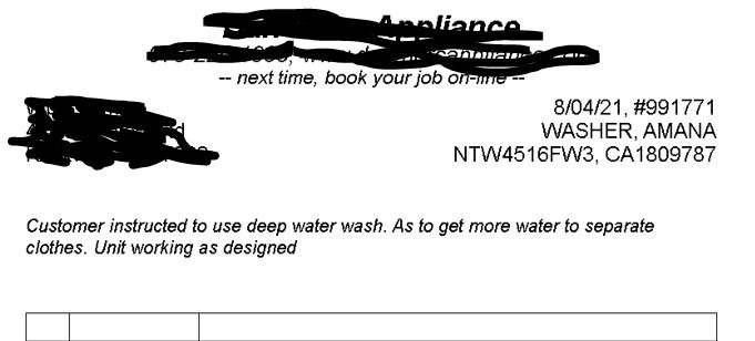 Amana NTW4516FW 3.5 Cu. Ft. White Top Load Washer - Customer Photo 2