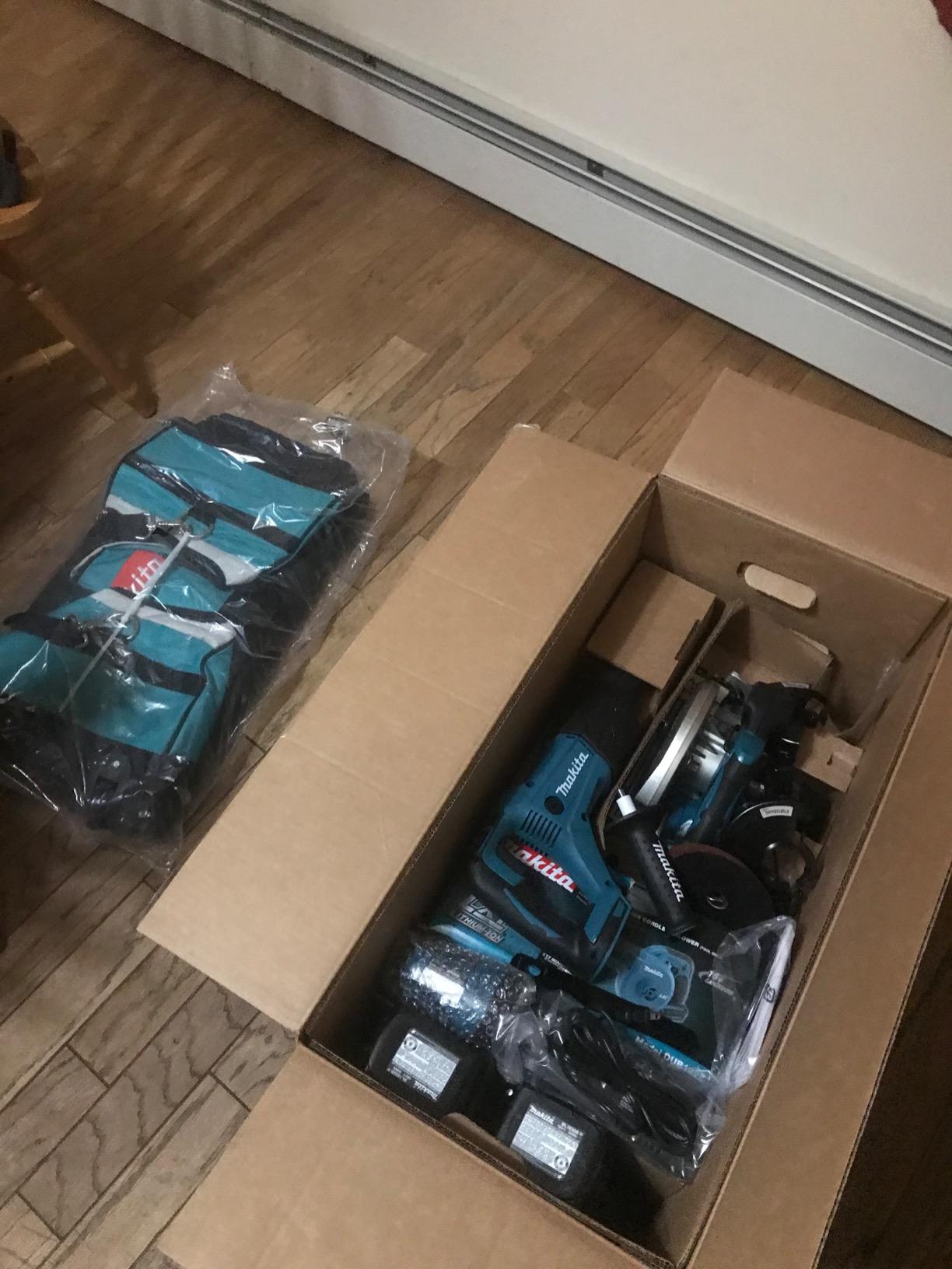 Makita XT706 18V LXT Lithium-Ion Cordless Combo Kit (7 Piece) - Customer Photo 2