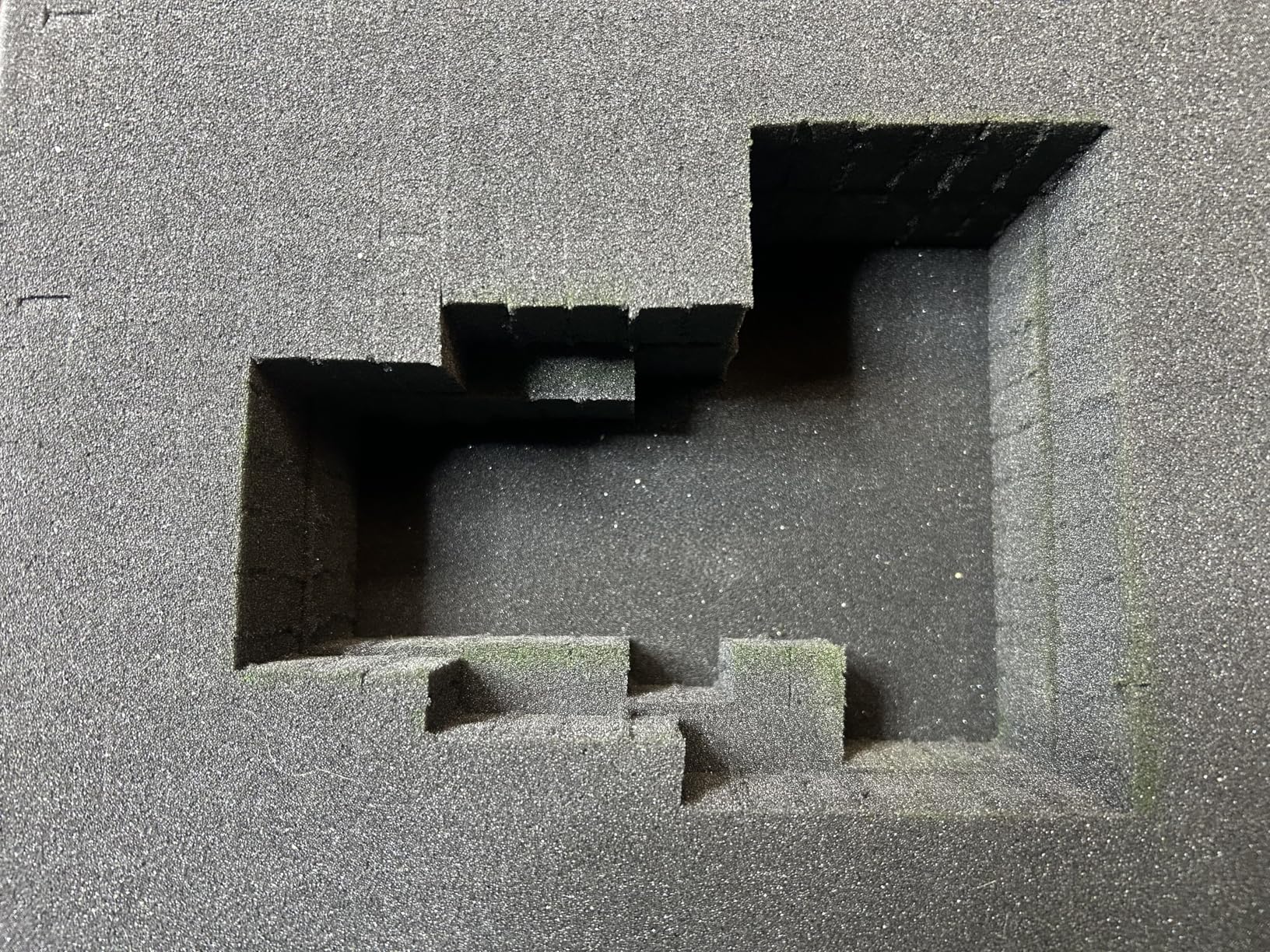 Amazon Basics Hard Camera Case with Wheels, Large, Black, Solid, 22