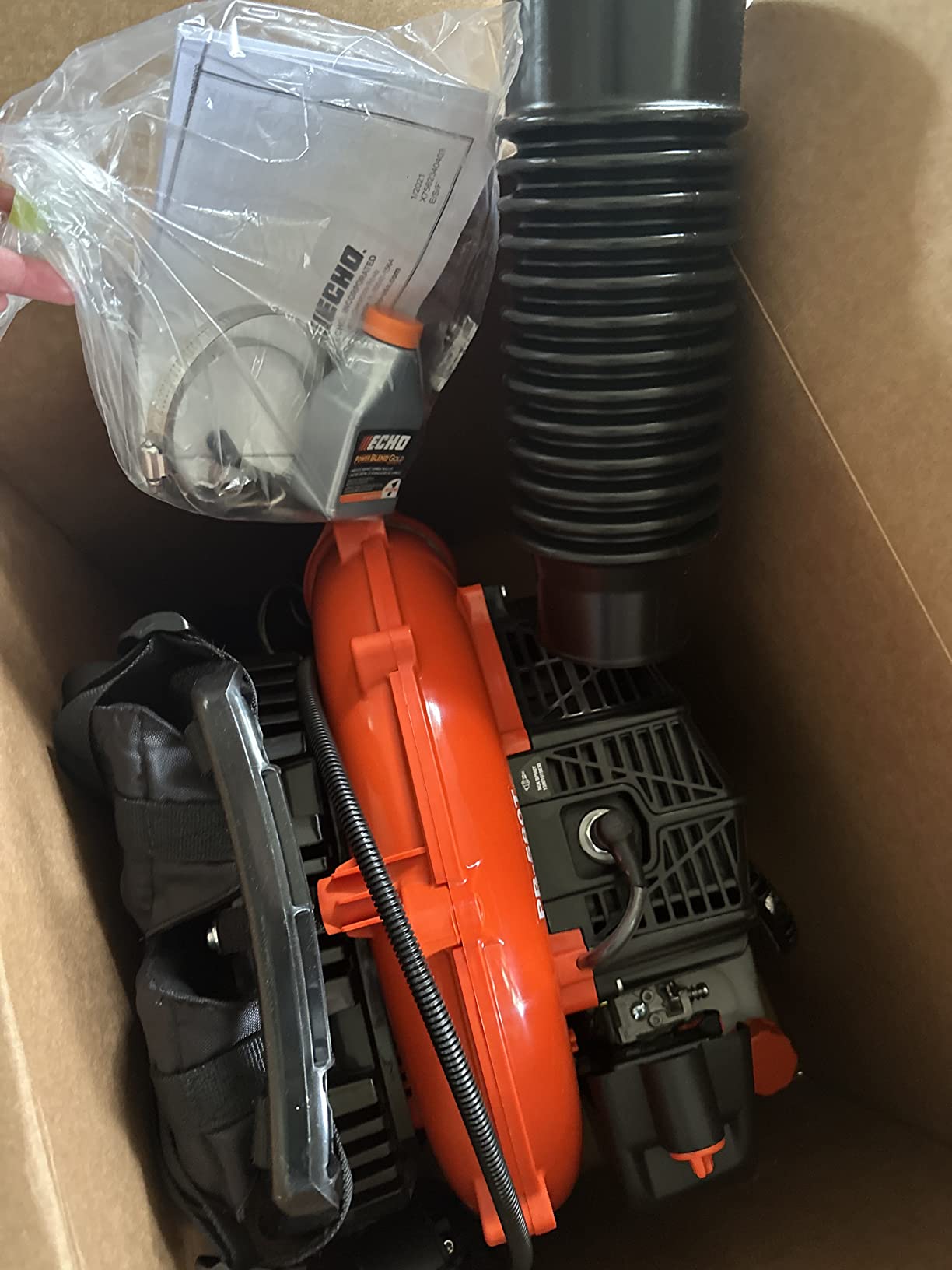 Echo PB-580T 58.2 CC Back Pack Blower with Tube Mounted Throttle, 510 CFMGY#583-4 6-DFG290107 customer photo 1