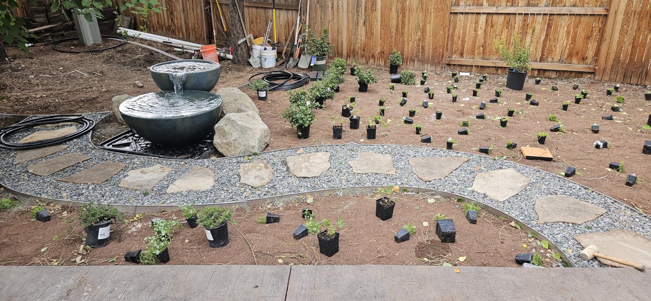 Aquascape Spillway Bowl and Basin Landscape and Garden Fountain Kit | 58087 - Customer Photo 1