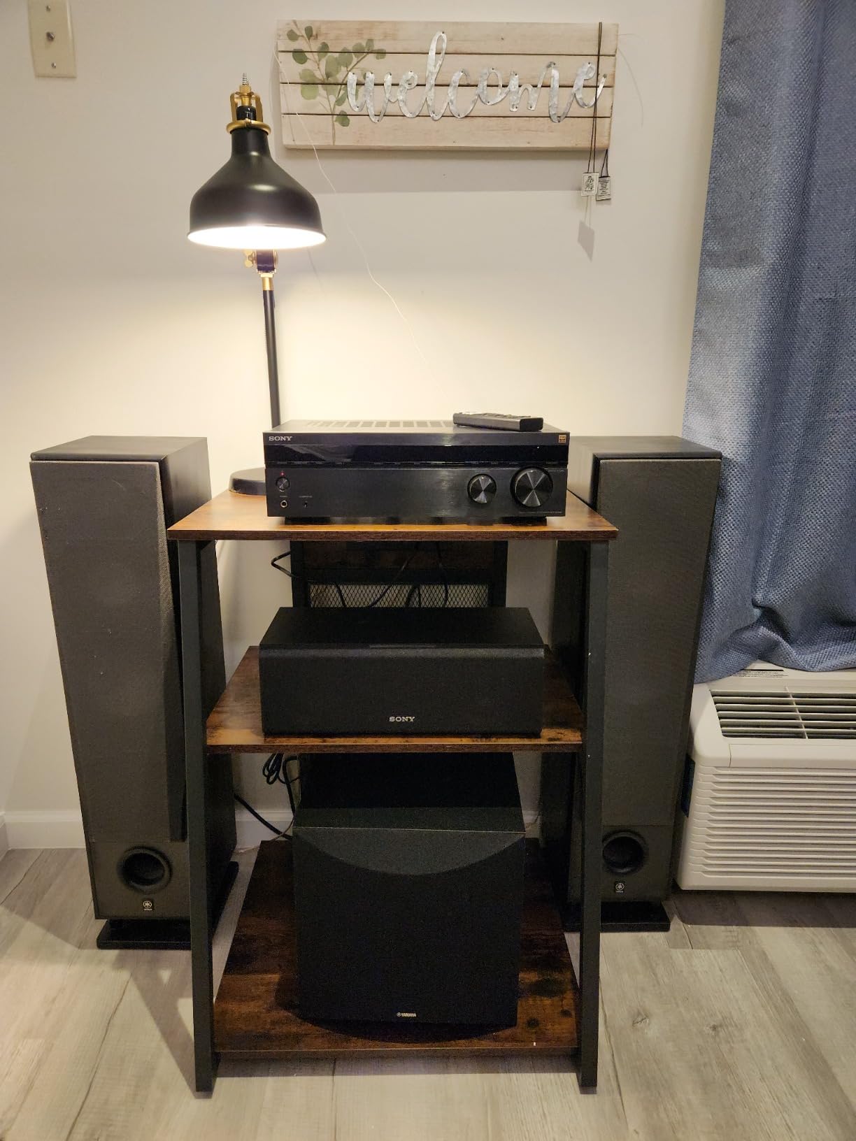 Yamaha NS-SW100BL 10 inch 100W Powered Subwoofer Black - Customer Photo 1