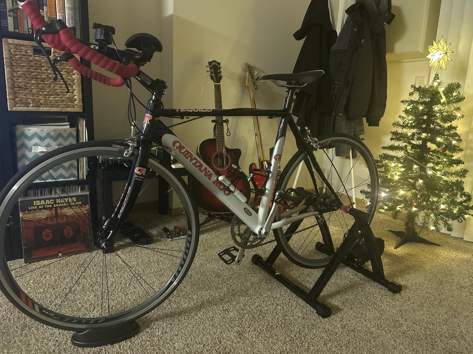 Sportneer Bike Trainer - Magnetic Stationary Bike Stand for 26-28