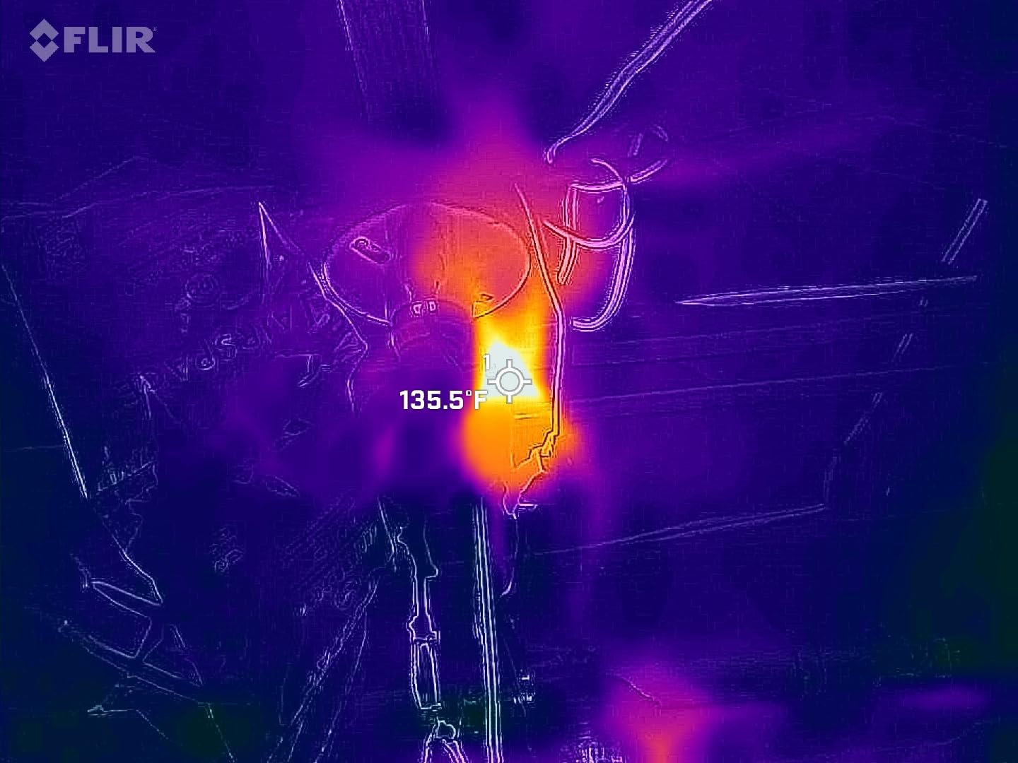 FLIR One - Thermal Imaging Camera for Android Smartphones (USB-C), 240x180 Super Resolution (80x60 Native IR) - Customer Photo 2