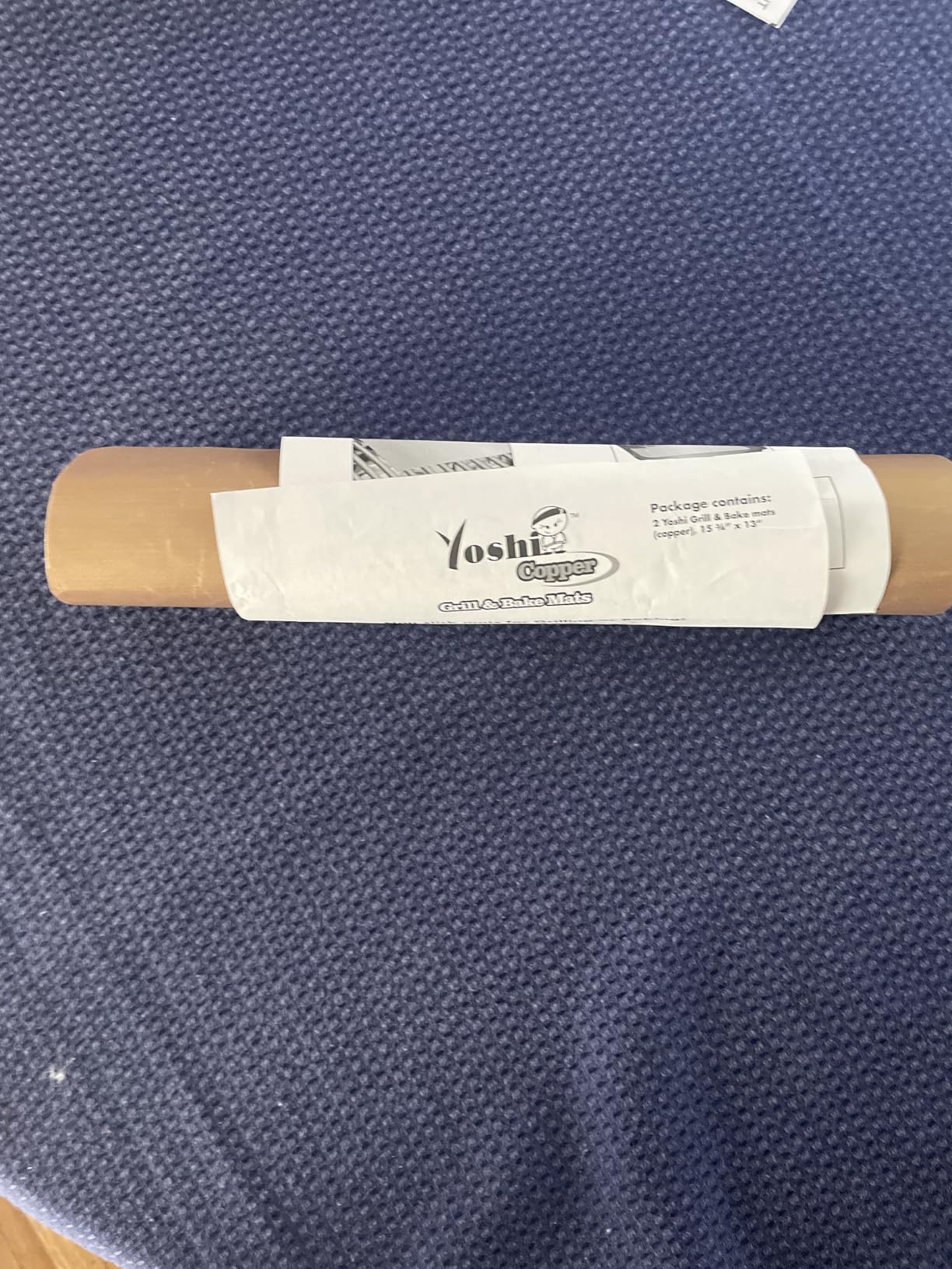 Yoshi Copper Grill and Bake Mats (Set of 2) - Customer Photo 2