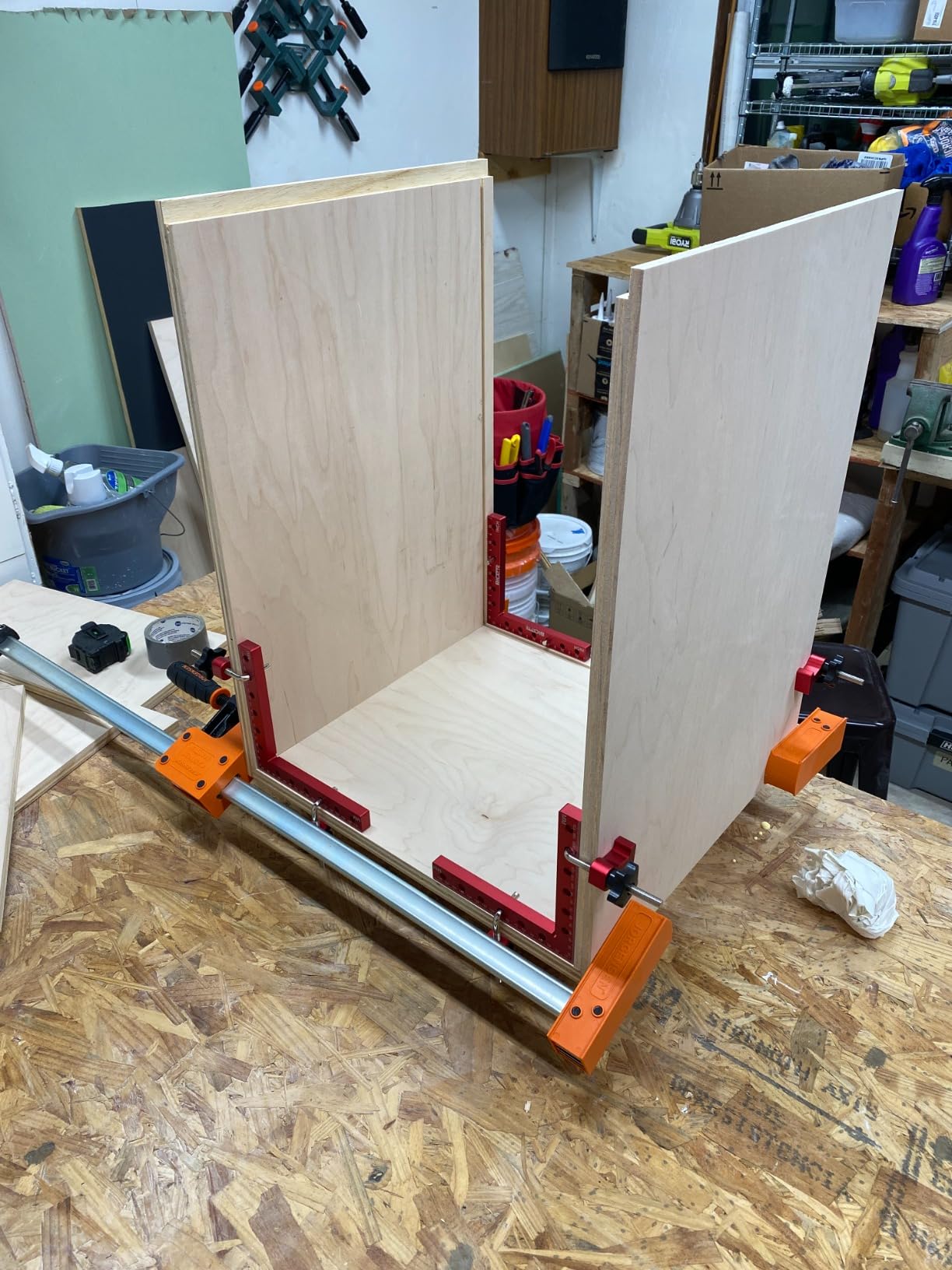 JORGENSEN 24-inch Bar Clamps, 90°Cabinet Master Parallel Jaw Bar Clamp Set, 2-pack - Customer Photo 2