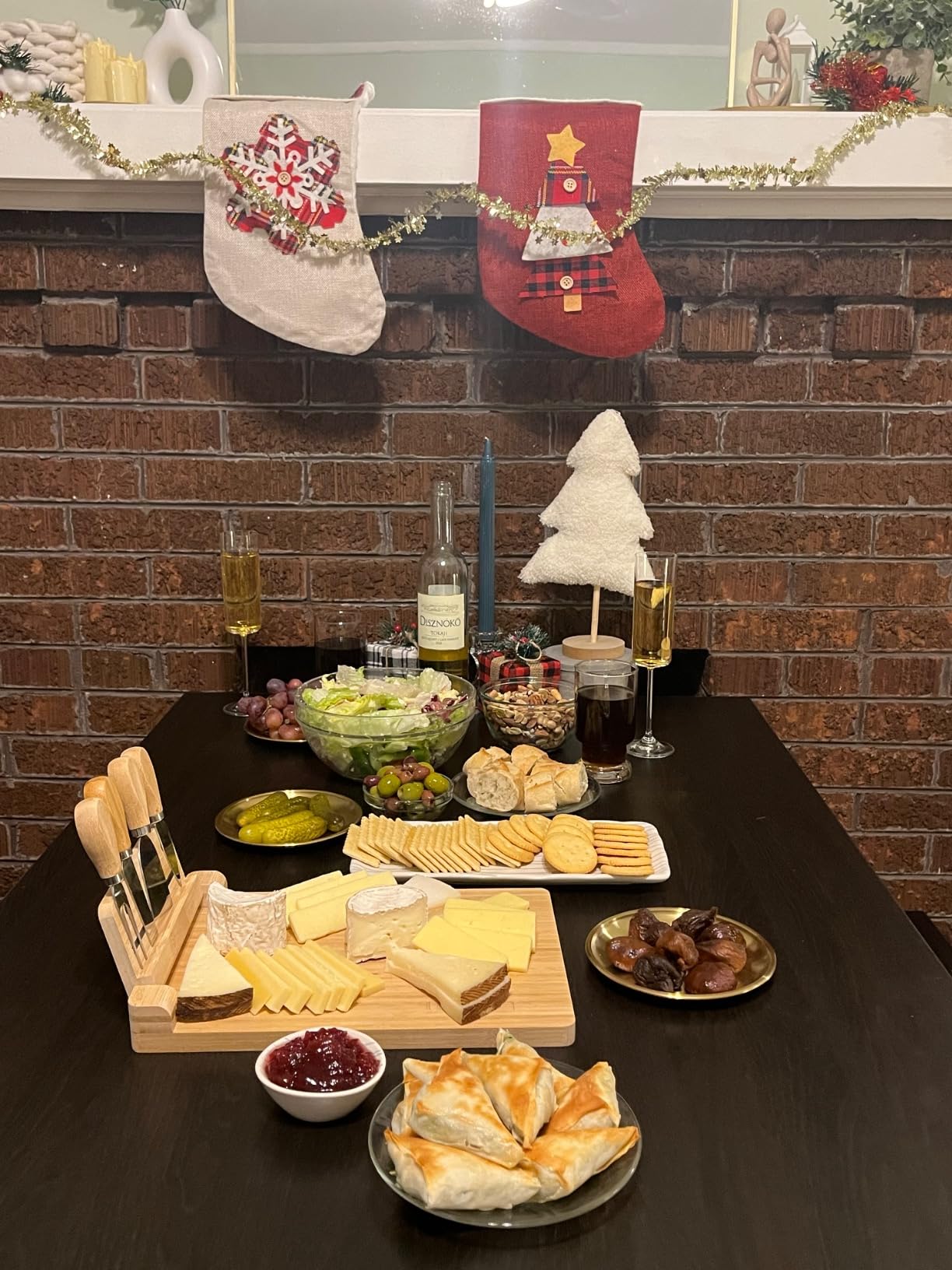 Zinus Louis 48 Inch Black Metal Frame Dining Table with Benches / 3 Piece Dining Set/Easy Assembly - Customer Photo 2