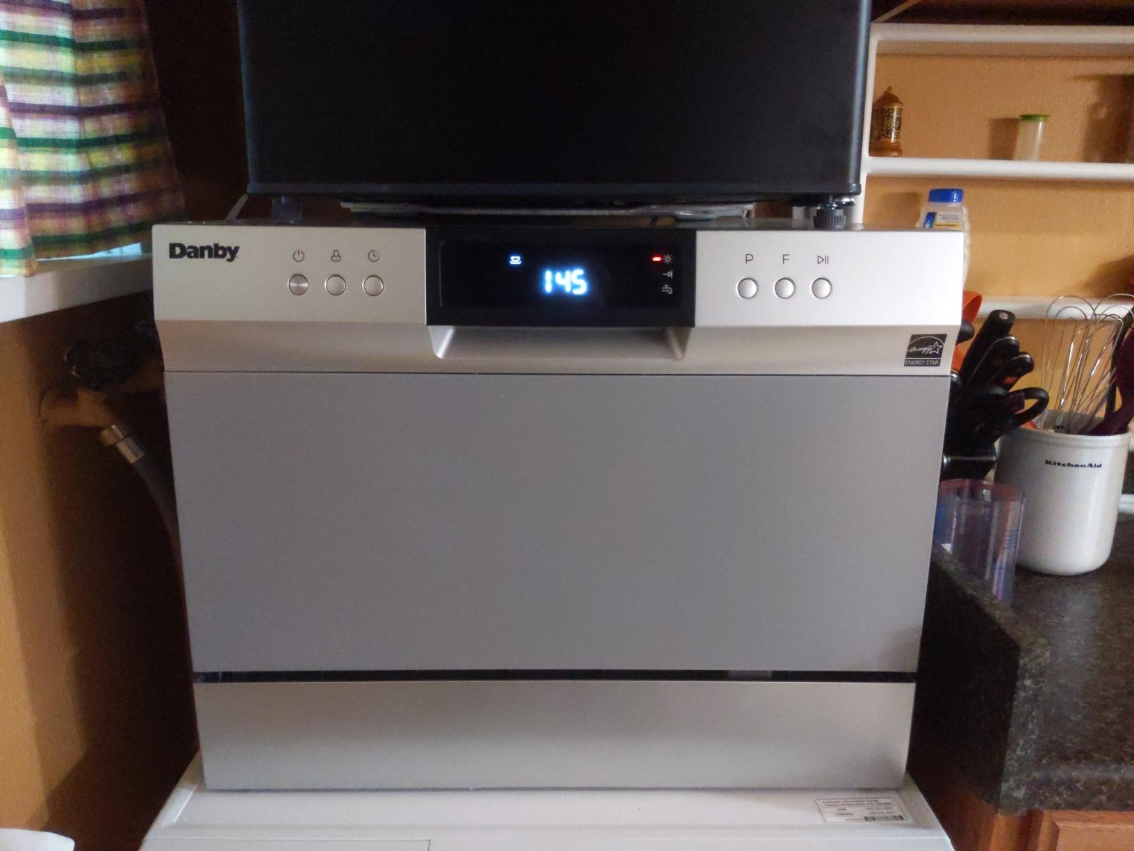 Danby DDW631SDB Countertop Dishwasher, Stainless Steel - Customer Photo 1