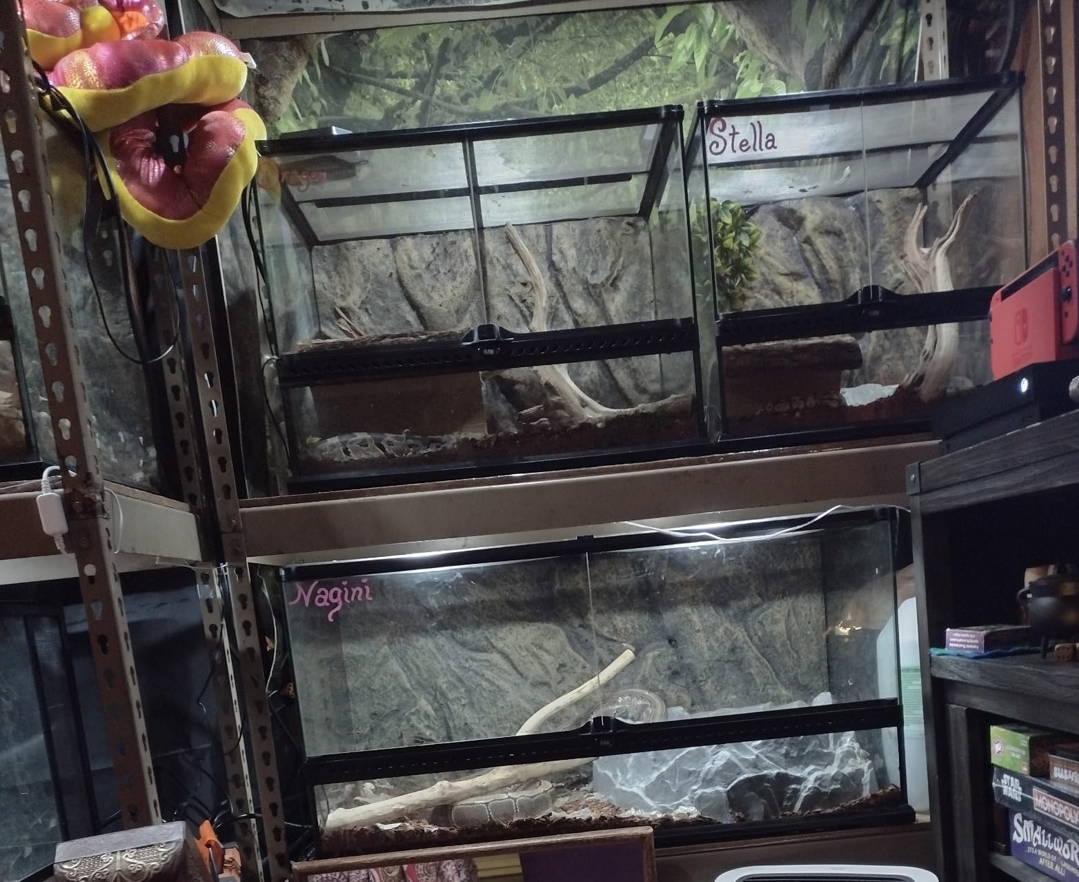 AIBOO Linkable Under Cabinet LED Lighting 12V Dimmable Puck Lights with Wireless RF Remote Control, Hardwired & Wall Plug in for Display Lighting(10 Lights, Daylight White) - Customer Photo 2