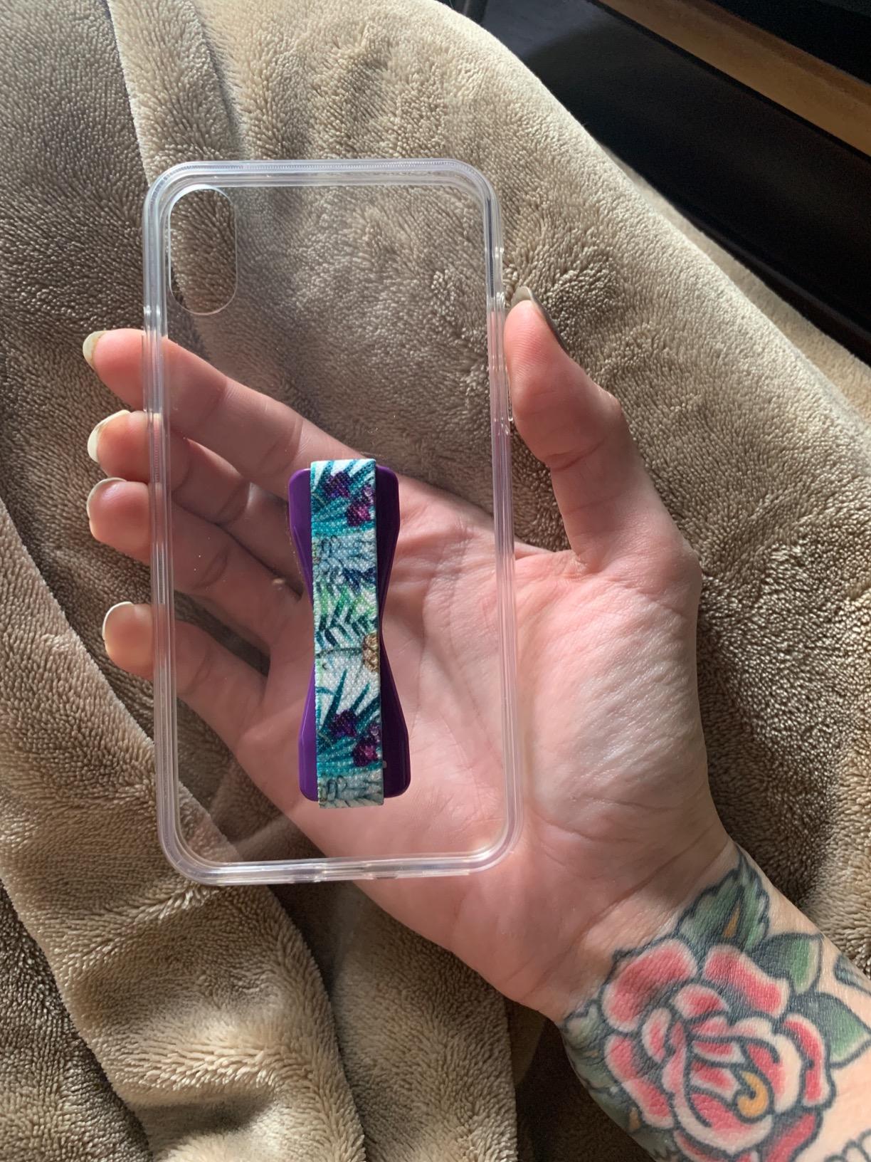 JETech Case for iPhone Xs and iPhone X 5.8-Inch, Non-Yellowing Shockproof Phone Bumper Cover, Anti-Scratch Clear Back (Clear) - Customer Photo 2