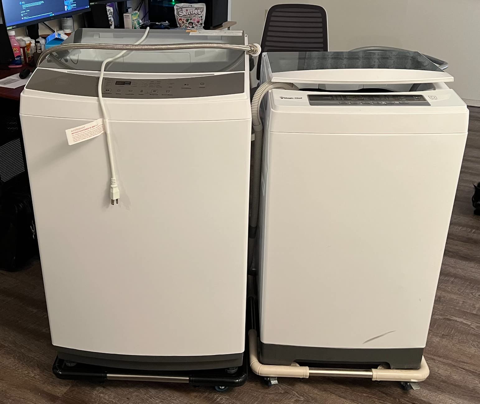 HAMILTON BEACH RPW302 Portable Washing Machine, 3.0 cu ft, White - Customer Photo 1