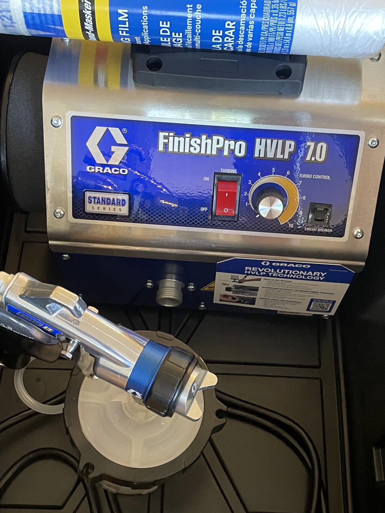 Graco 17N263 FinishPro HVLP 7.0 Standard Sprayer - Customer Photo 1