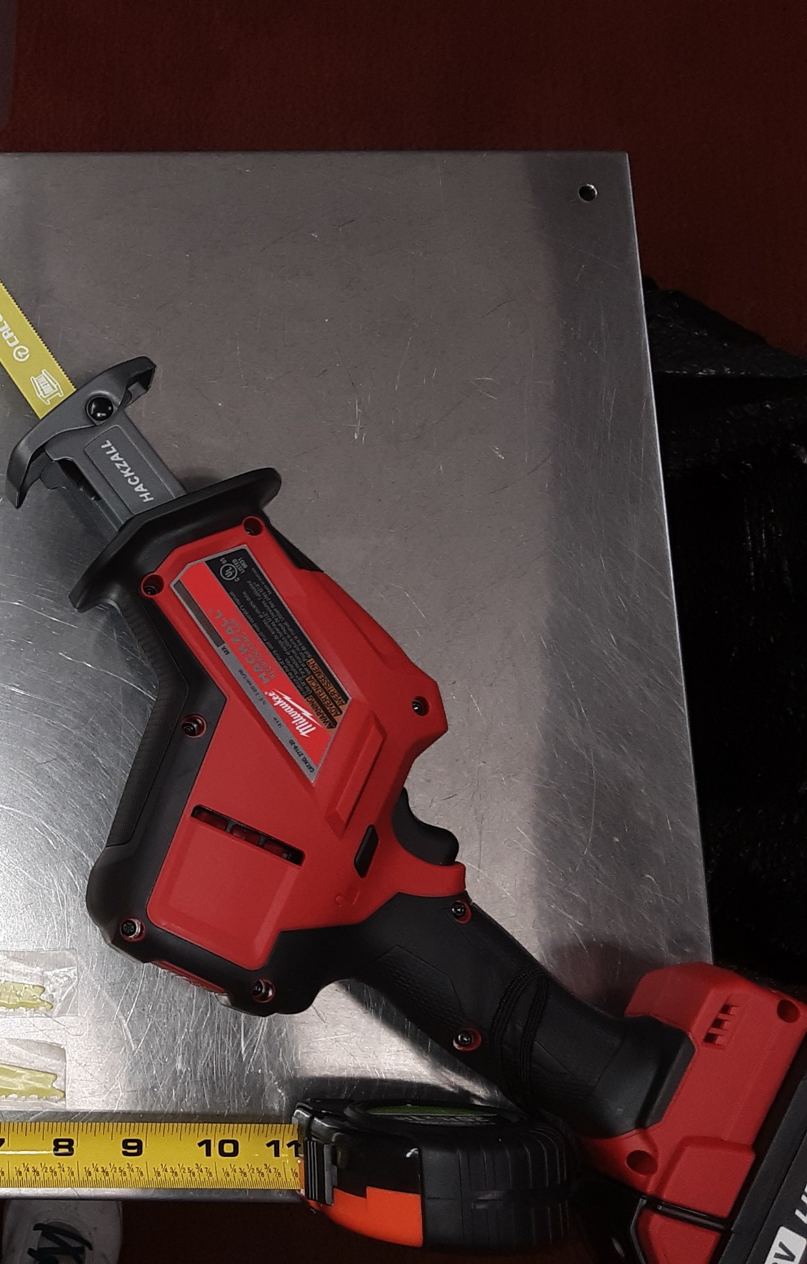 Milwaukee 2719-20 M18 FUEL Hackzall One-Handed Reciprocating Saw - Bare Tool - Customer Photo 2