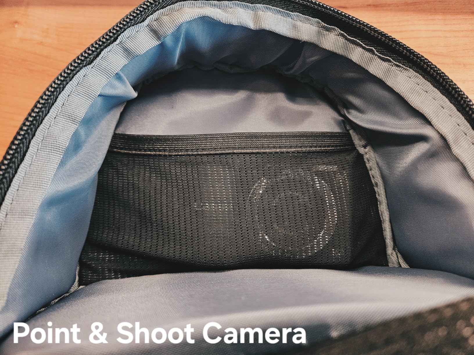 MOSISO Camera Sling Bag, DSLR/SLR/Mirrorless Camera Case Shockproof Photography Camera Backpack with Tripod Holder & Removable Modular Inserts Compatible with Canon/Nikon/Sony/Fuji, Black - Customer Photo 3