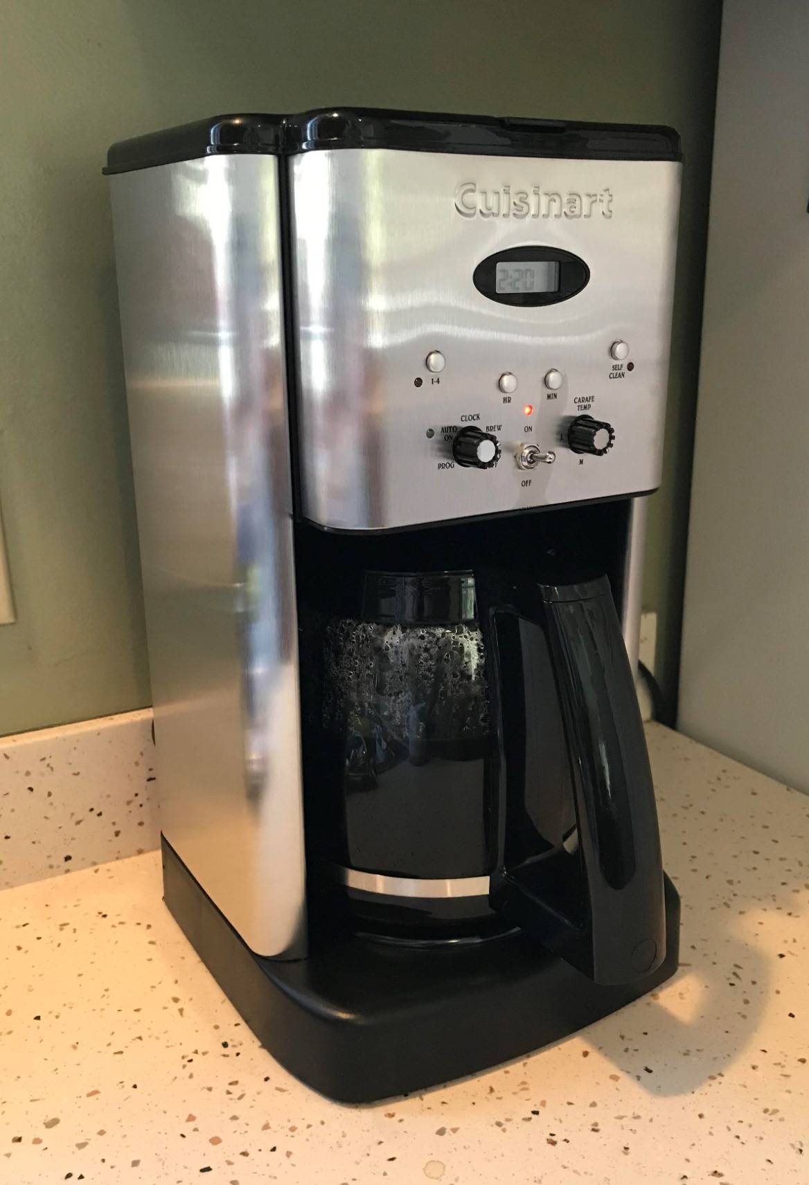 Cuisinart 12 Cup Brew Central Maker Coffee Maker, Black Stainless Steel, DCC-1200BKSNAS - Customer Photo 1