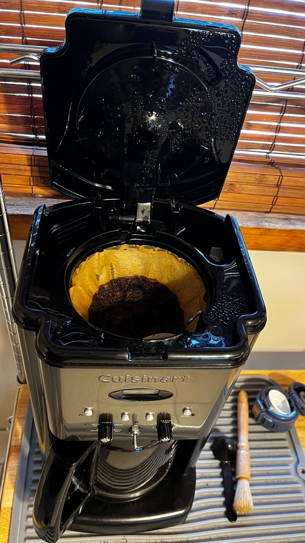 Cuisinart 12 Cup Brew Central Maker Coffee Maker, Black Stainless Steel, DCC-1200BKSNAS - Customer Photo 2