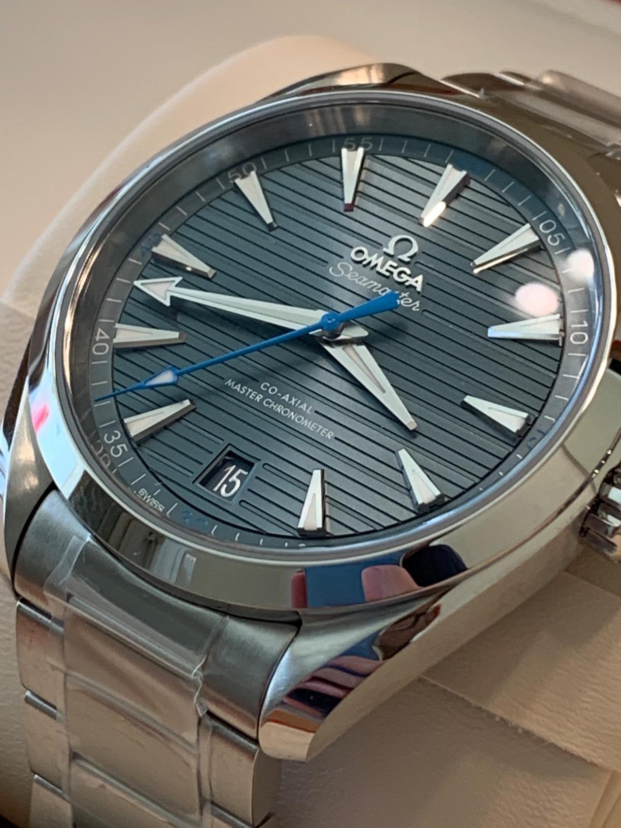 Omega Seamaster Aqua Terra Automatic Men's Watch 220.10.41.21.03.002 - Customer Photo 2