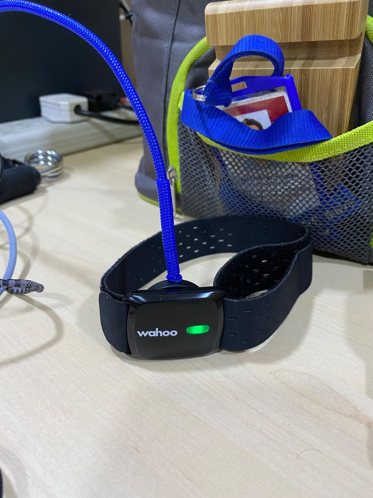 Wahoo TICKR FIT Heart Rate Armband, Bluetooth, ANT+ - Customer Photo 2