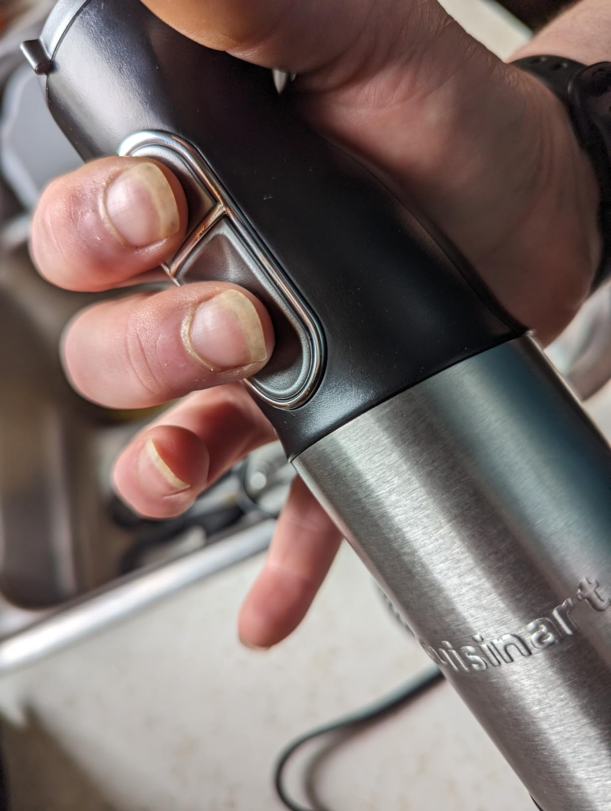 Cuisinart CSB-179 Smart Stick Variable Speed Hand Blender, Stainless Steel - Customer Photo 1
