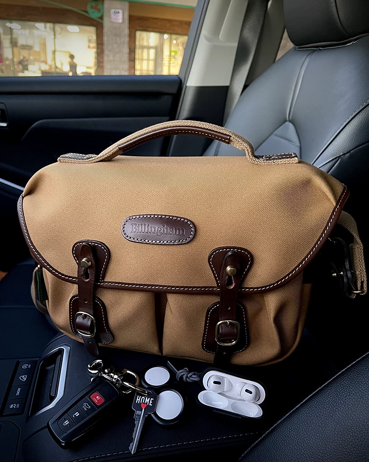 Billingham Hadley Small Pro Camera Bag (Khaki FibreNyte/Chocolate Leather) - Customer Photo 1