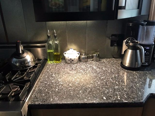 EShine Hand Wave Activated Under Cabinet LED Lighting Kit, Dimmable, 1-Pack 40 in - Touchless Dimming Control, Black Under Counter Lights for Kitchen, Garage, Office, Shelf - Warm White (3000K) - Customer Photo 1