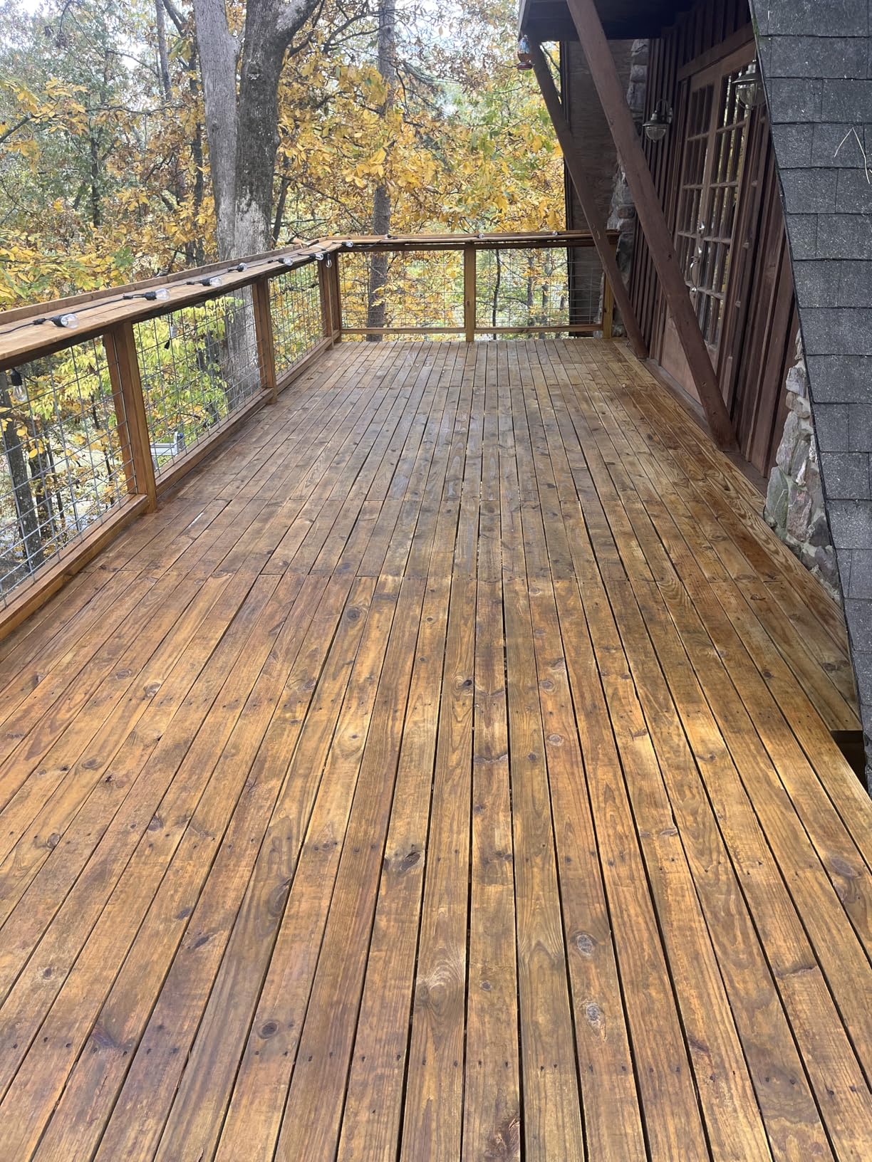 Restore-A-Deck Wood Stain for Decks, Fences, & Wood Siding (1 Gallon, Cedar) - Customer Photo 1