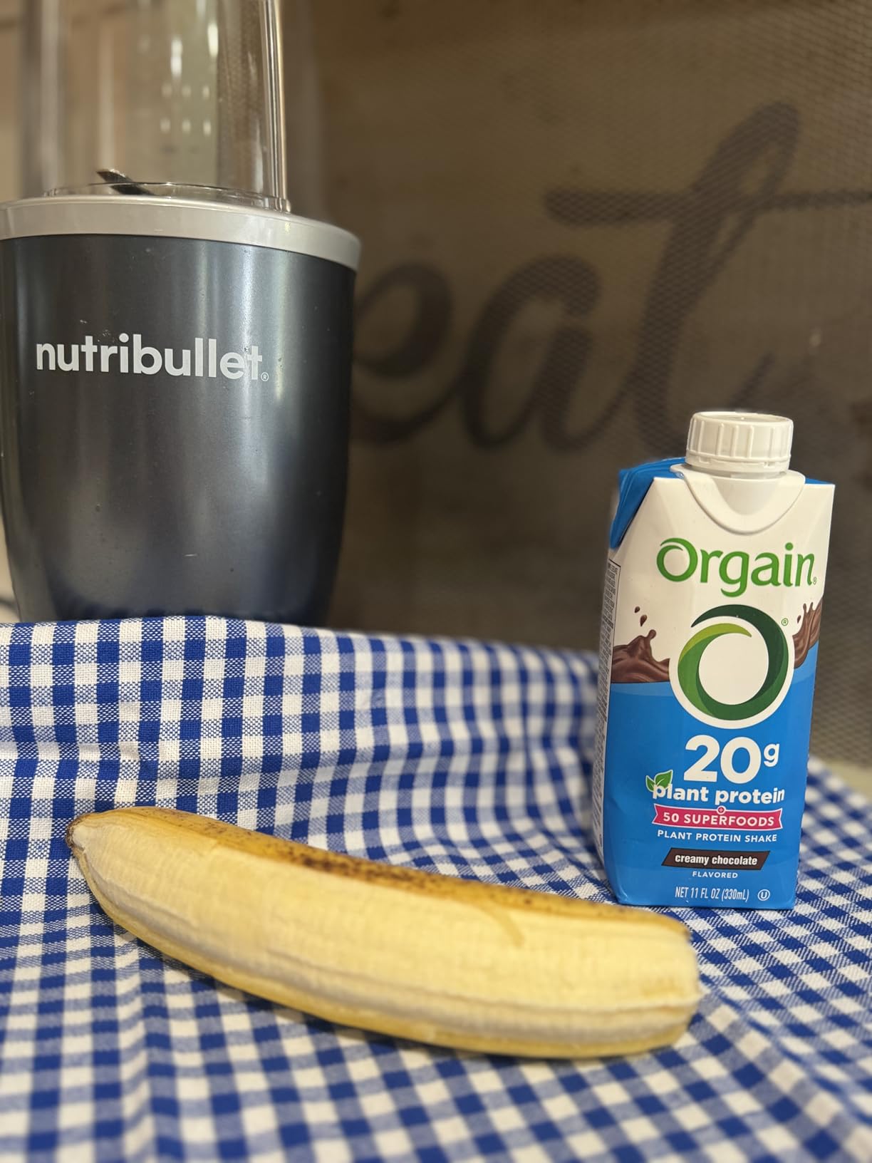 nutribullet Personal Blender, Shakes, Smoothies, Food Prep, and Frozen Blending, 24 Ounces, 600 Watt, Gray, NBR-0601WM - Customer Photo 2