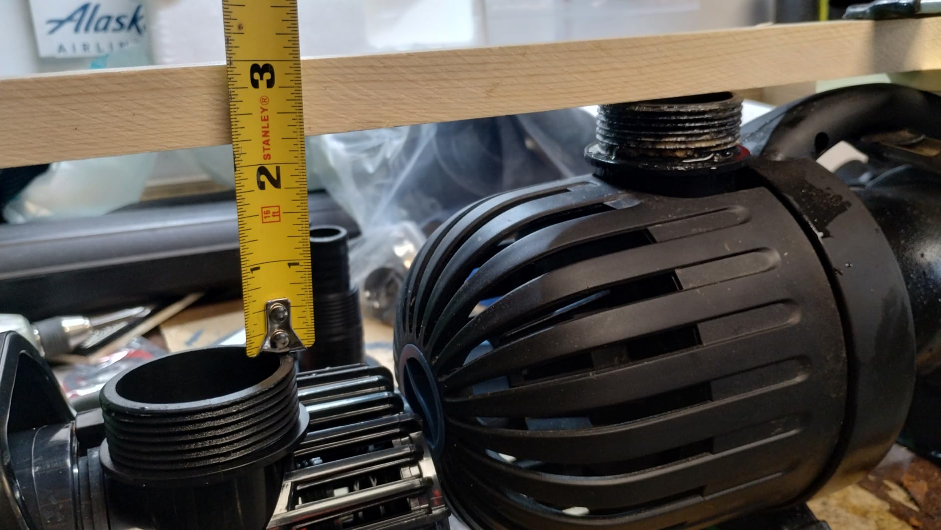 VIVOSUN 1600 GPH Submersible Water Pump, 100W Pond Pump, Ultra Quiet Aquarium Pump with 15FT. Lift Height for Pond, Waterfall, Fish Tank, Statuary, Hydroponic - Customer Photo 2