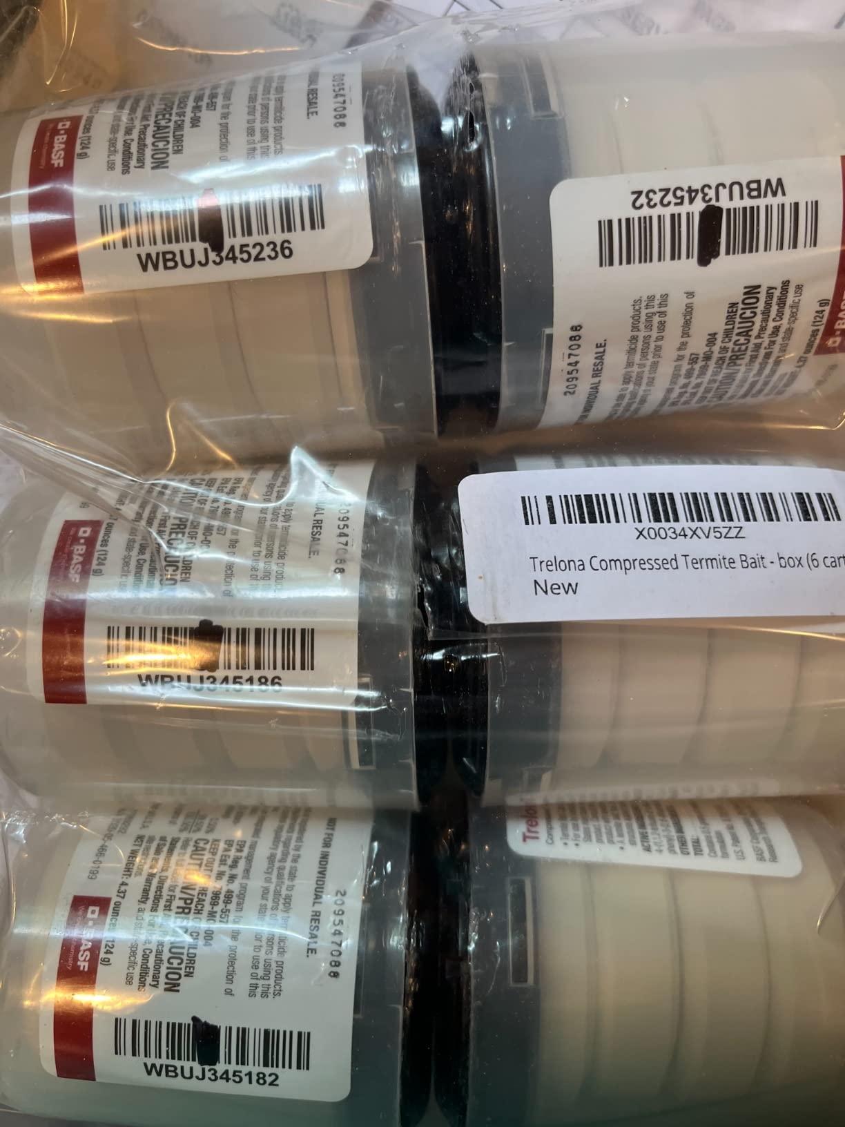 BASF Trelona Compressed Termite Bait - Subterranean Termite Control with Novaluron IGR - 6 Cartridges Box - Customer Photo 2