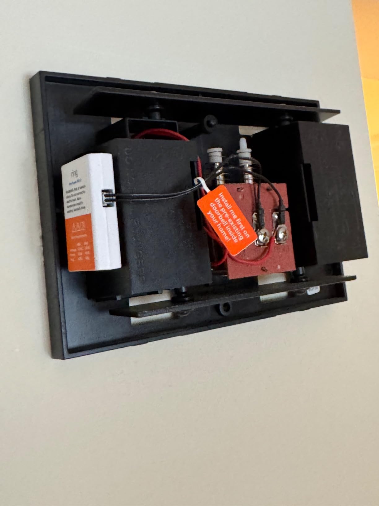 Like-New Ring Wired Doorbell Plus (Video Doorbell Pro) – Upgraded, with added security features and a sleek design (existing doorbell wiring required) - Customer Photo 2