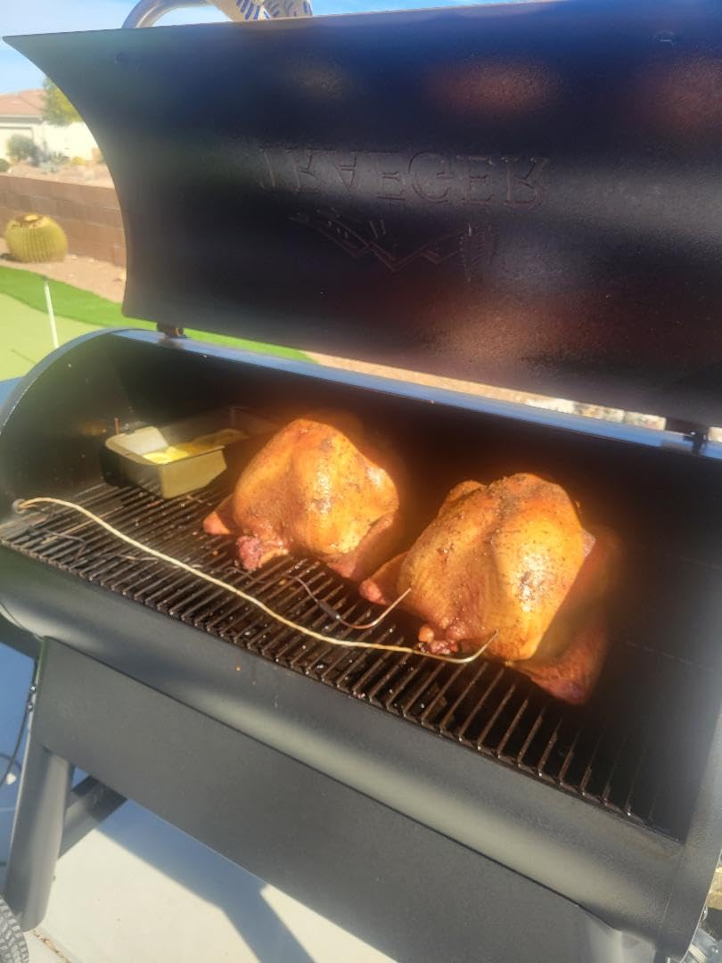 Traeger Grills Pro 34 Electric Wood Pellet Grill and Smoker, Bronze, 884 Square Inches Cook Area, 450 Degree Max Temperature, Meat Probe, 6 in 1 BBQ Grill - Customer Photo 1