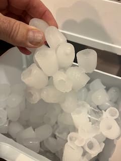 Frigidaire 26 Lbs per Day Portable Compact Maker, Ice Making Machine, Stainless, Medium - Customer Photo 1