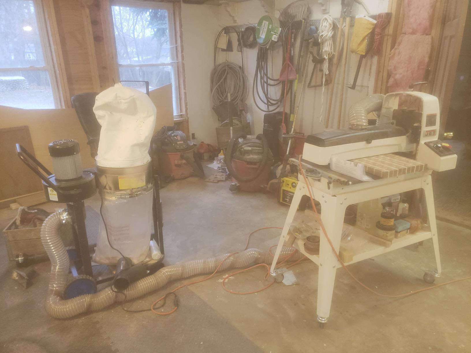 JET 22-Inch Drum Sander with Open Stand, 1-3/4 HP, 1Ph 115V (Model JWDS-2244) - Customer Photo 2