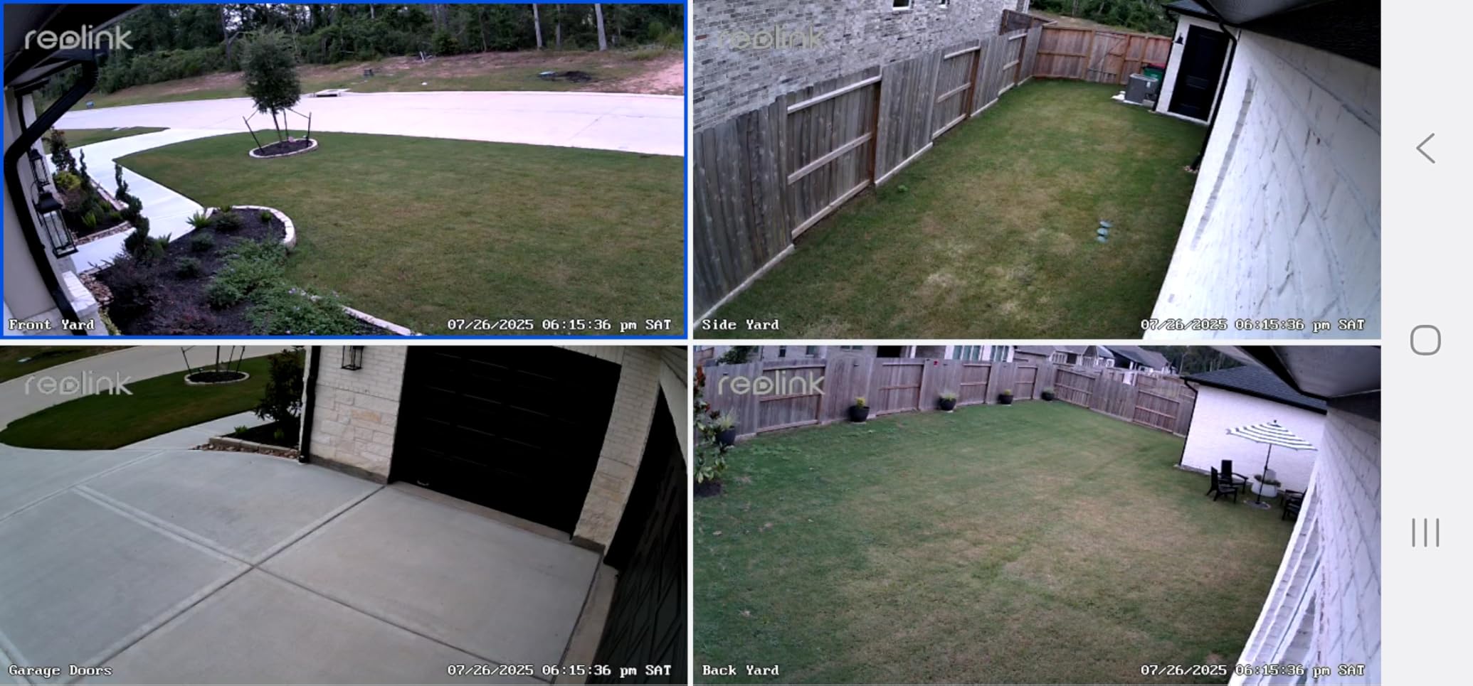 REOLINK 4K Security Camera System - H.265 4pcs PoE Security Cameras Wired with Person Vehicle Detection, 8MP/4K 8CH NVR with 2TB HDD for 24-7 Recording, RLK8-800B4 - Customer Photo 1