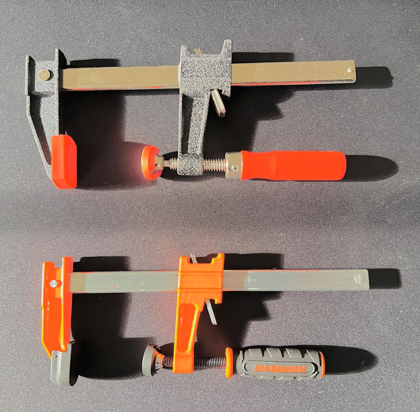 Jorgensen 2-pack Medium Duty Steel Bar Clamp Set with 600 lbs Load limit, 24-inch - Customer Photo 1