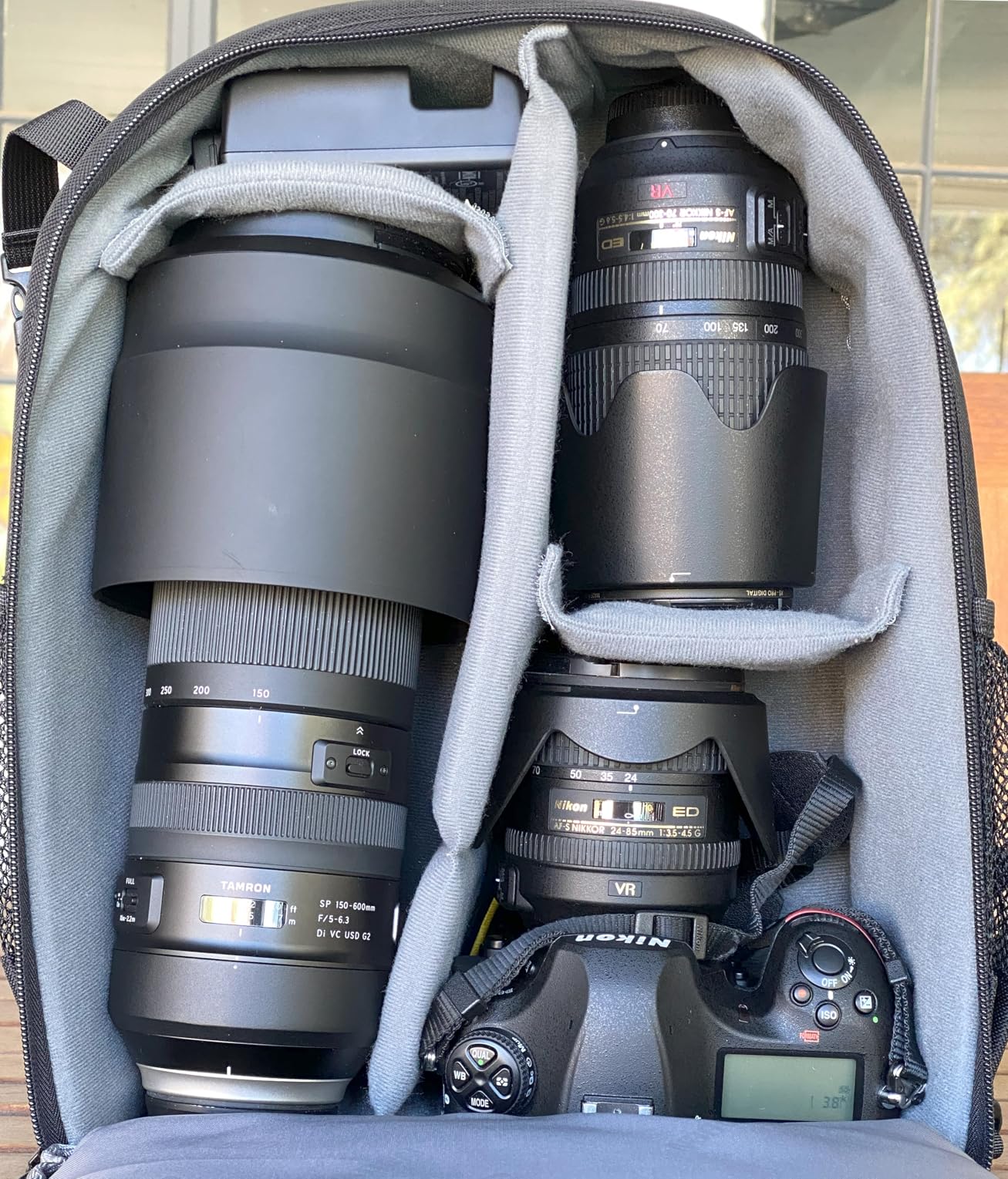 CADeN Camera Backpack Bag Professional for DSLR/SLR Mirrorless Camera Waterproof - Customer Photo 1