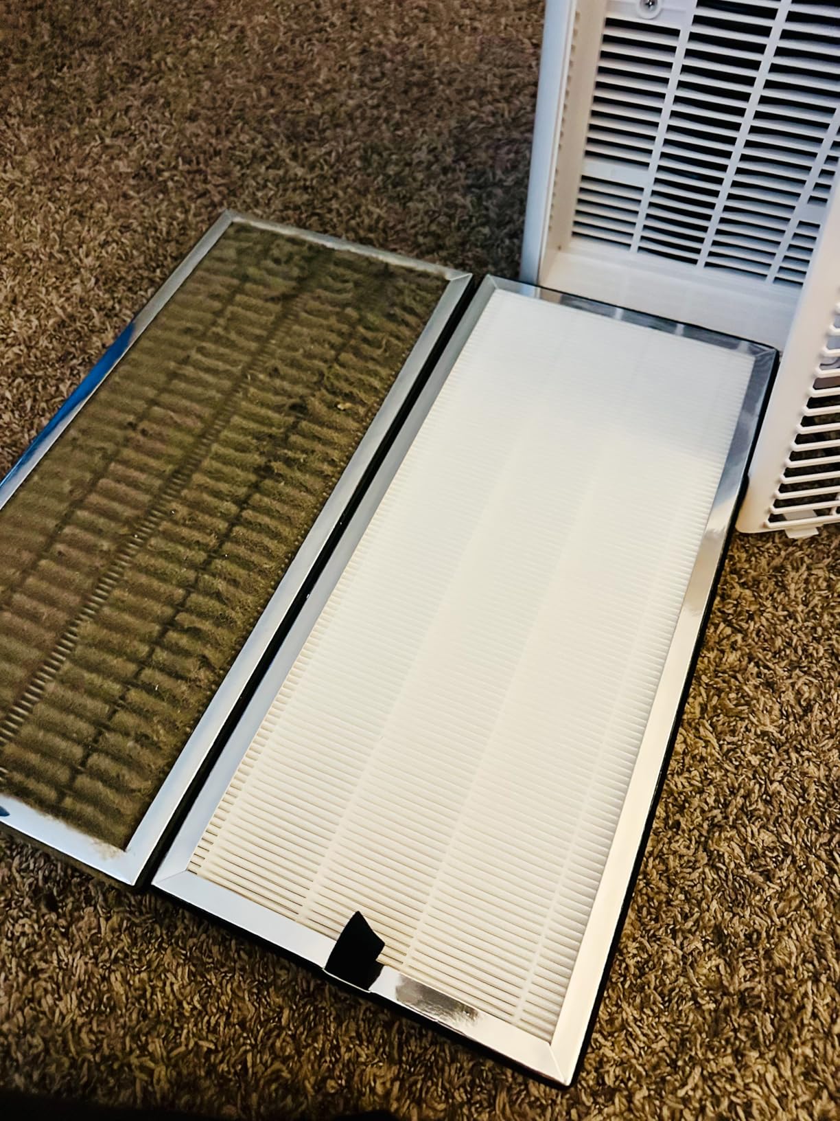 Medify MA-40 Air Purifier with True HEPA H13 Filter | 1,793 ft² Coverage in 1hr for Smoke, Wildfires, Odors, Pollen, Pets | Quiet 99.9% Removal to 0.1 Microns | White, 1-Pack - Customer Photo 1