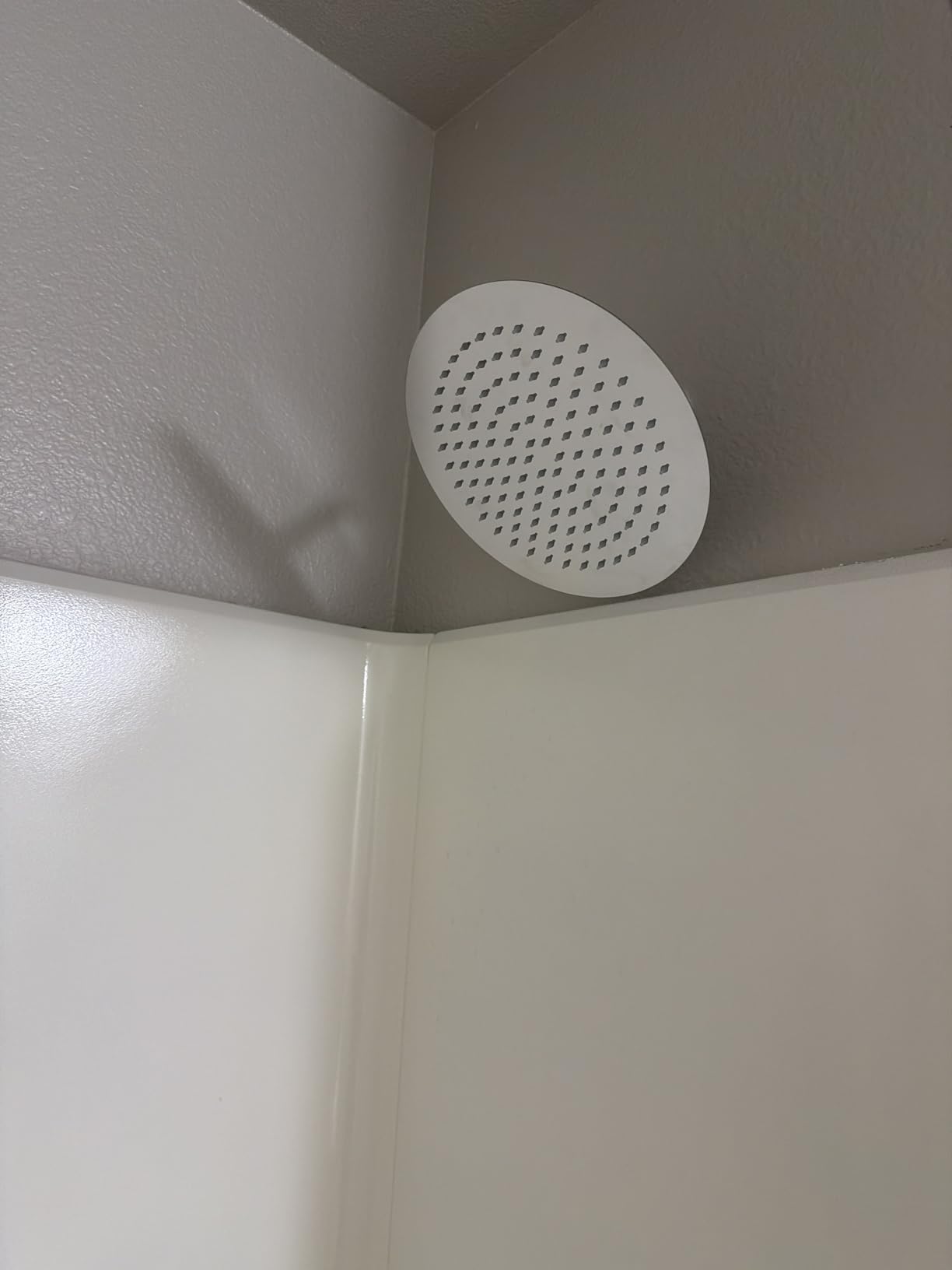 NearMoon Rain Shower Head, Ultra-Thin Design-Pressure Boosting, Awesome Some Experience, High Flow Stainless Steel Rainfall Head (8 Inch, Chrome Finish) - Customer Photo 2