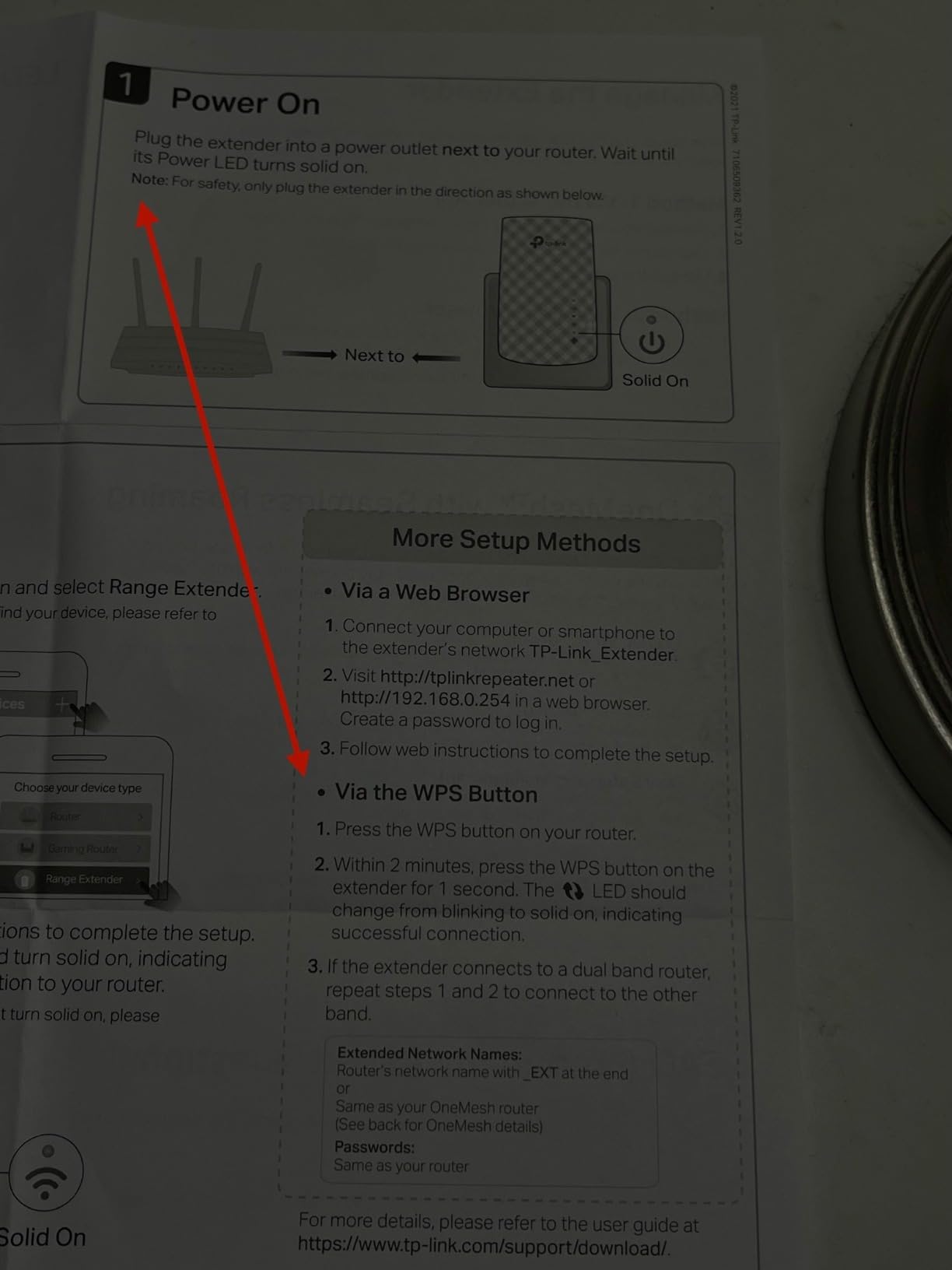 TP-Link WiFi Extender with Ethernet Port, Dual Band 5GHz/2.4GHz, Up to 44% More Bandwidth Than Single Band, Covers Up to 1200 Sq.ft and 30 Devices, Signal Booster Amplifier Supports OneMesh(RE220) - Customer Photo 1