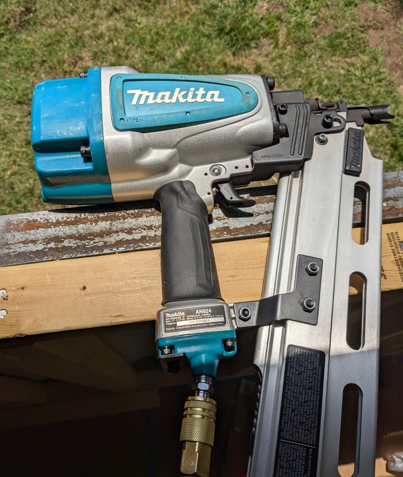 Makita AN924 21º Full Round Head 3-1/2