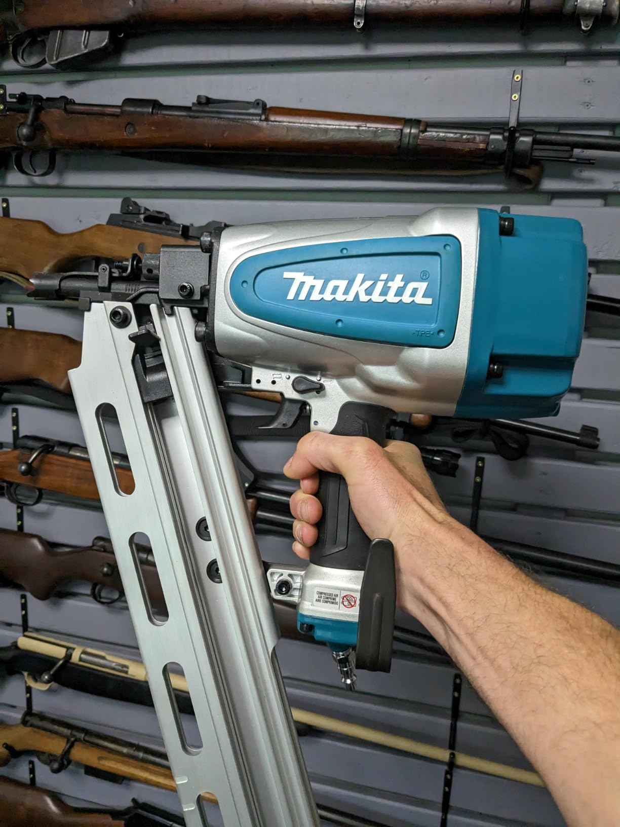 Makita AN924 21º Full Round Head 3-1/2