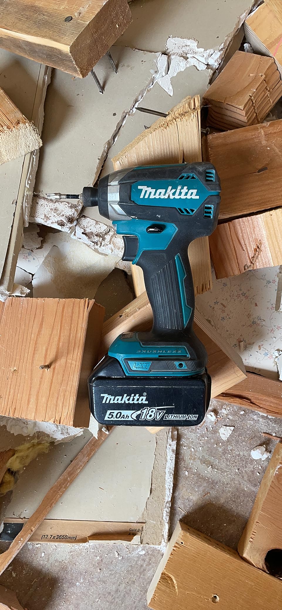 Makita XT269T 18V LXT Brushless Cordless 2-Pc Combo Kit (5.0Ah) - Customer Photo 1