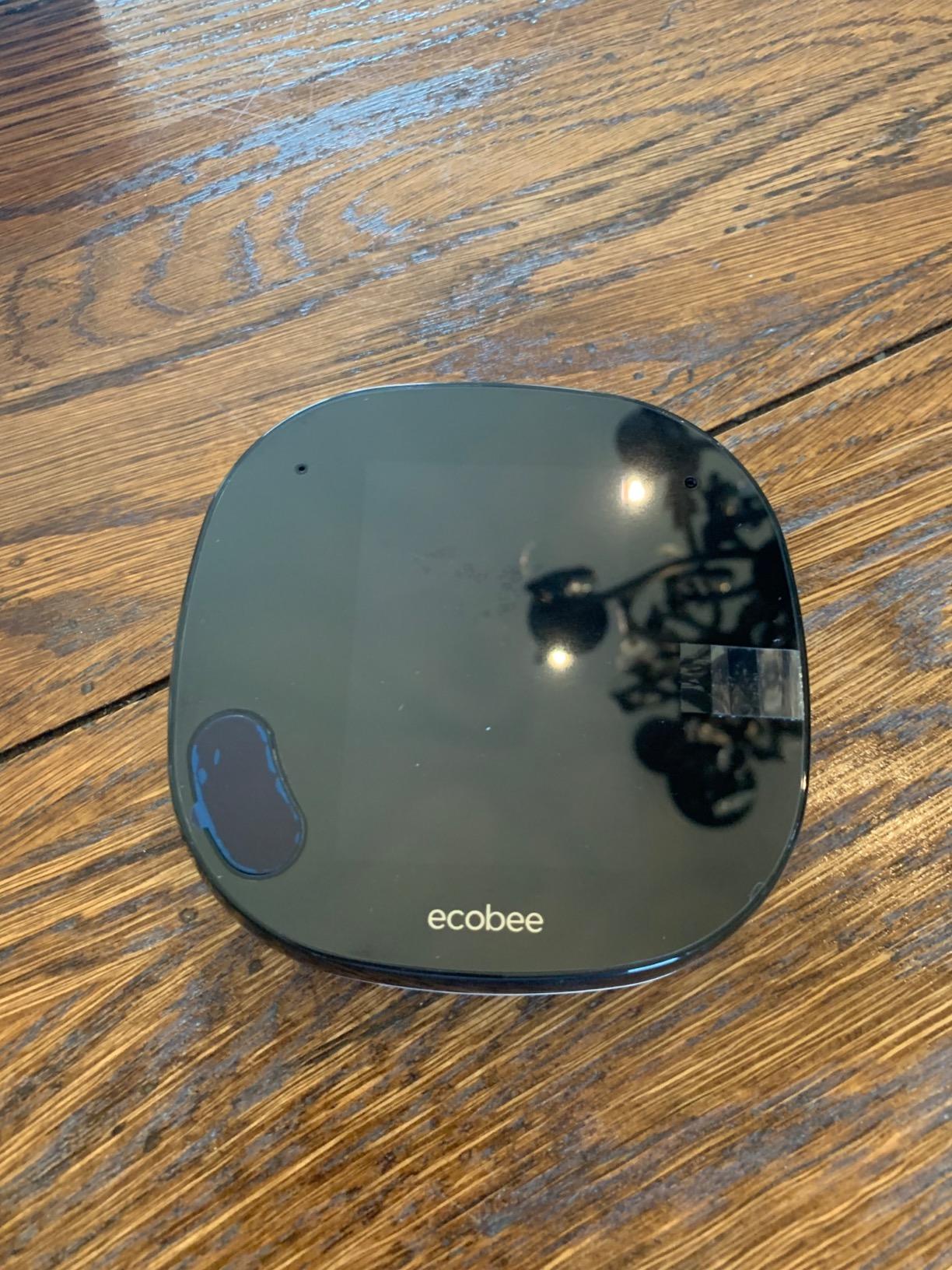 ecobee SmartThermostat with Voice Control - Programmable Wifi Thermostat - Works with Siri, Alexa, Google Assistant - Smart Thermostat for Home - Customer Photo 2